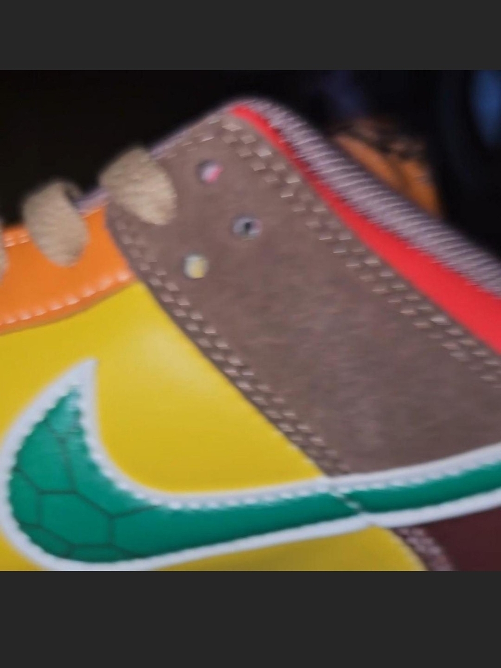 New Mens Shoes w/o tags. Nike Men's Multicolor Patchwork Low-Top Sneakers - Picture 3 of 8